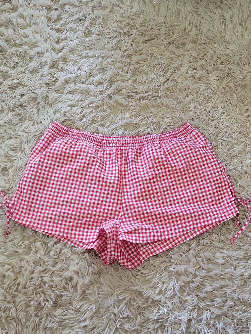 Wild Fable Red Gingham Lounge Shorts